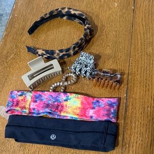 Lululemon Athletica Vibrant Hair Accessories Set